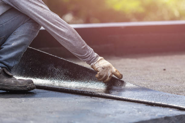 Professional Exterior Waterproofing technician working in McFarland, WI